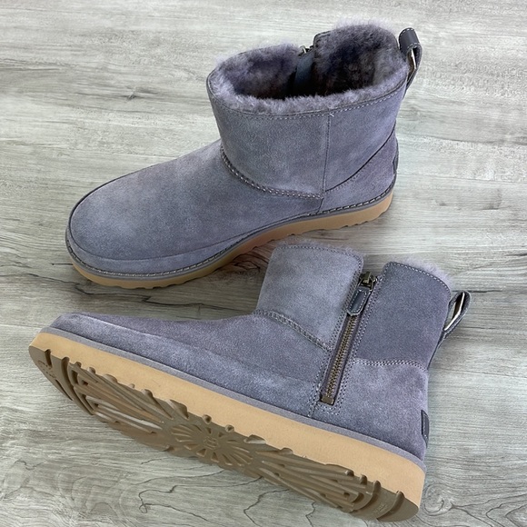 Mini Bailey Zip Ugg Classic Zip Mini Ugg Side Zipper Boots NEW UGG